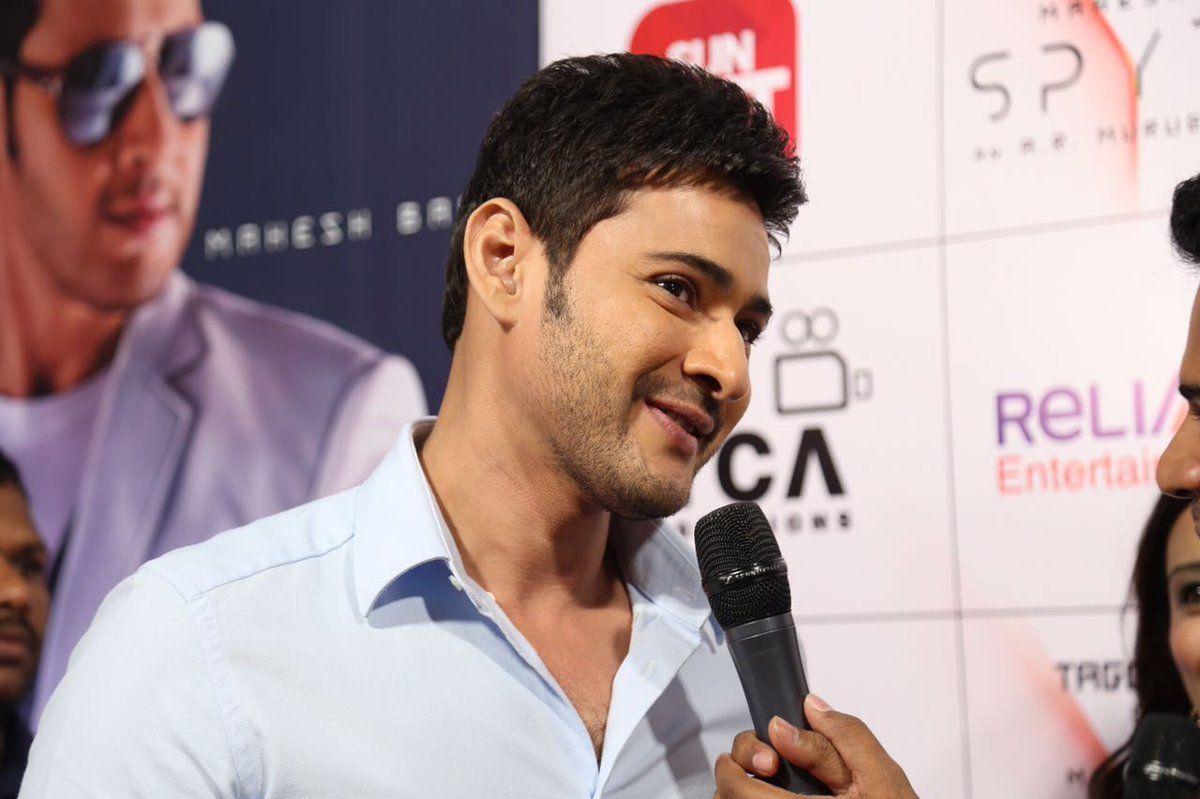 Mahesh Babu Stills at Spyder Movie Audio Launch