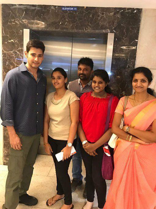 Mahesh Babu With Fans Photos