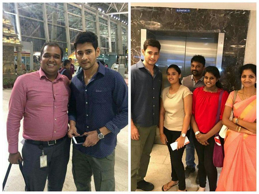 Mahesh Babu With Fans Photos