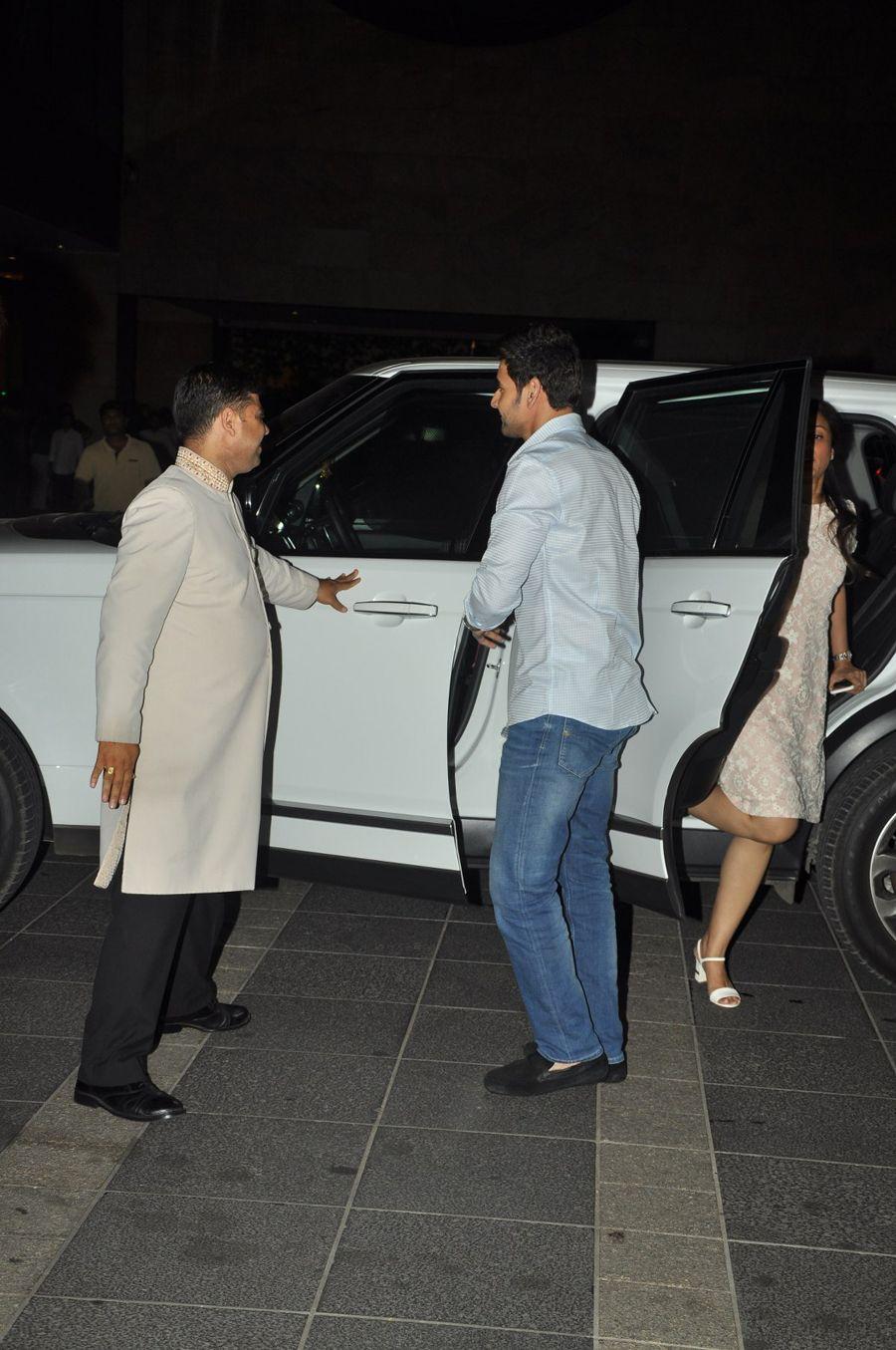 Mahesh Babu at Chiru Birthday Celebrations Photos