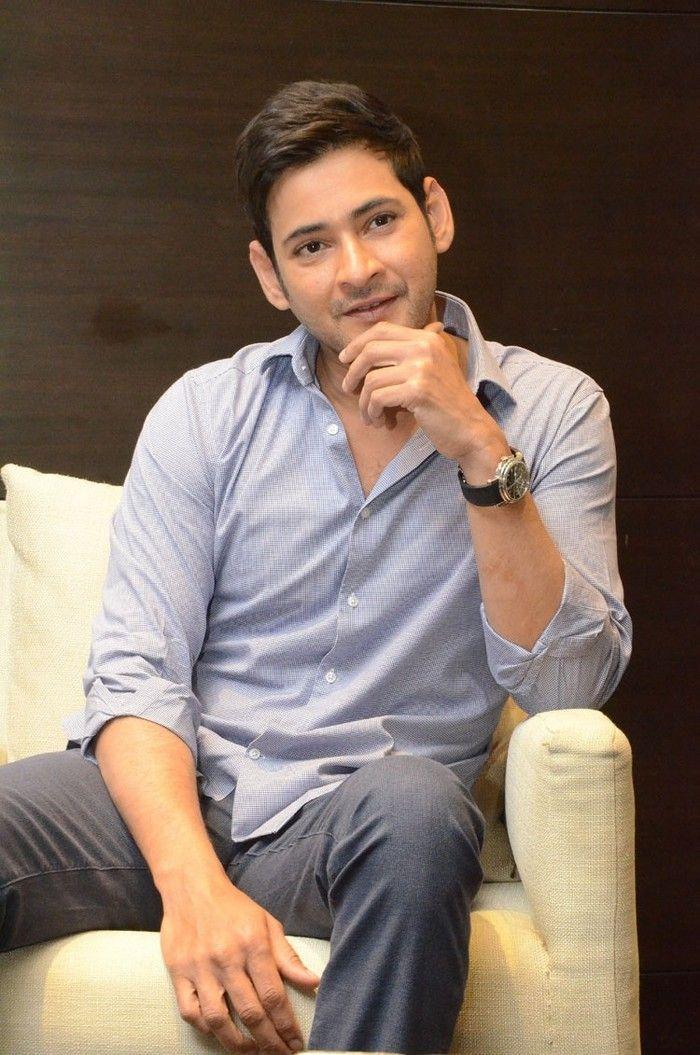 Mahesh Babu interacts with media Photos