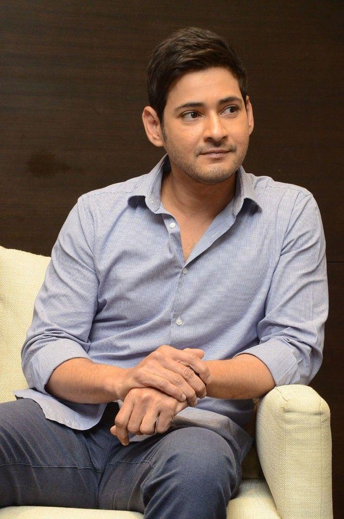 Mahesh Babu interacts with media Photos