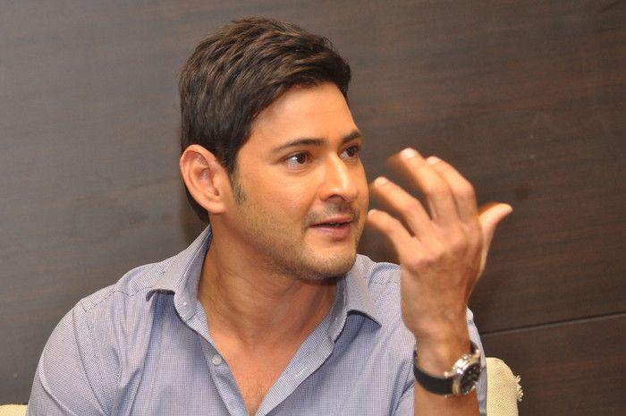 Mahesh Babu interacts with media Photos