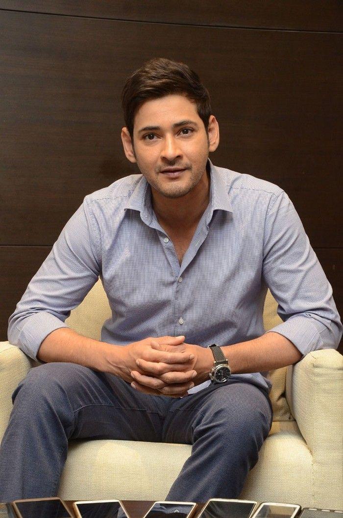 Mahesh Babu interacts with media Photos