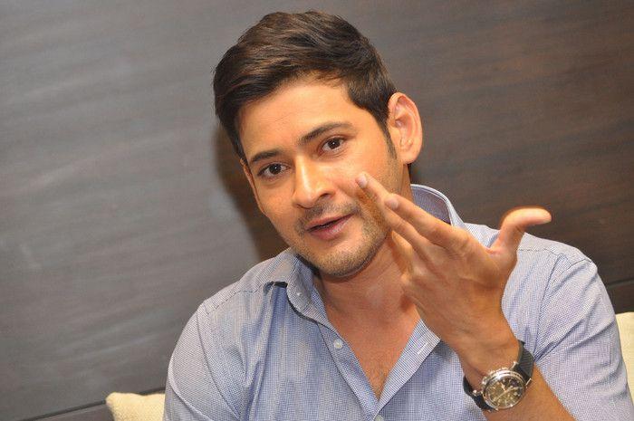 Mahesh Babu interacts with media Photos