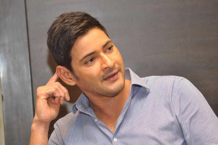 Mahesh Babu interacts with media Photos