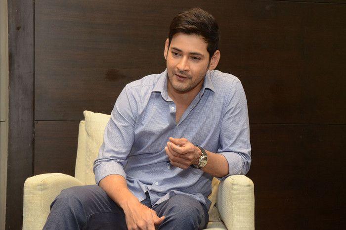 Mahesh Babu interacts with media Photos