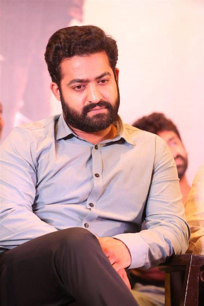 NTR Stills At Janatha Garage Thanks Meet