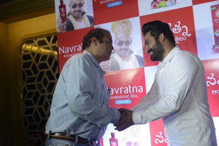 NTR at Navratna Ayurvedic Oil Press Meet Photos