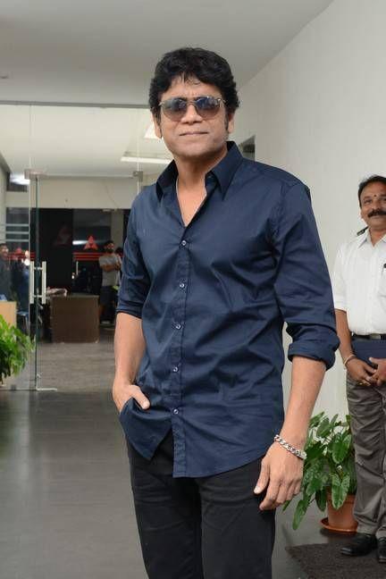 Nagarjuna Stills At Raju Gari Gadhi 2 Interview