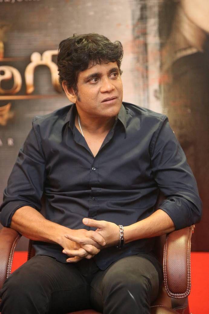 Nagarjuna Stills At Raju Gari Gadhi 2 Interview