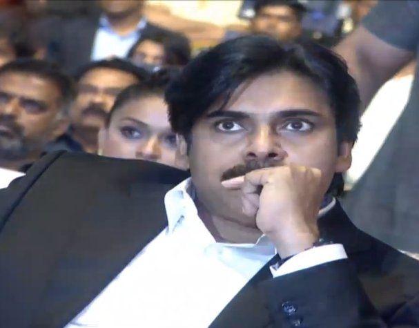 Pawan Kalyan Stills at Agnyaathavaasi Movie Audio Launch