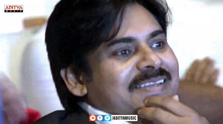 Pawan Kalyan Stills at Agnyaathavaasi Movie Audio Launch