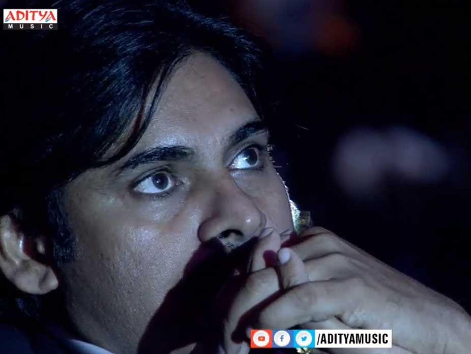 Pawan Kalyan Stills at Agnyaathavaasi Movie Audio Launch