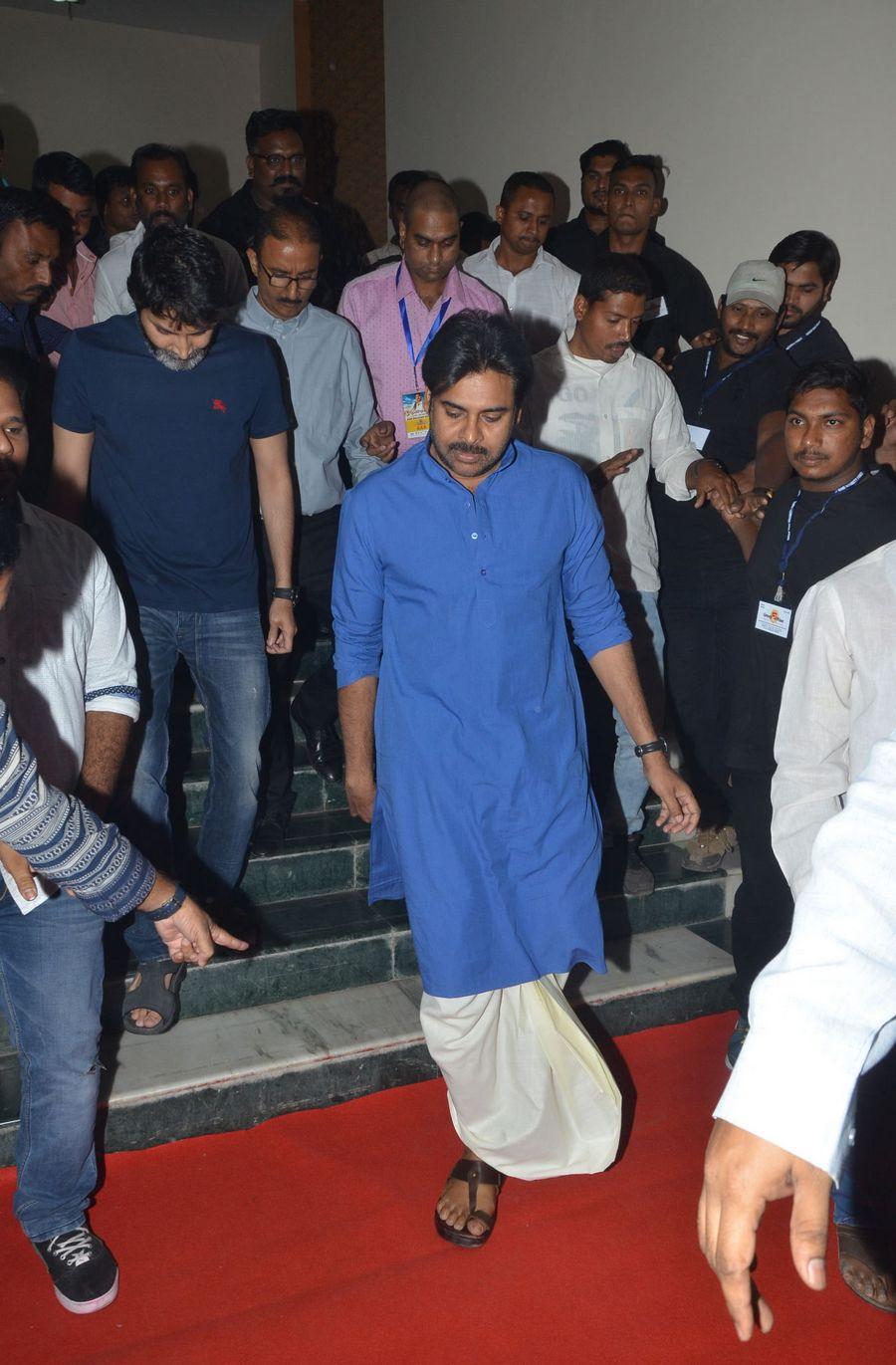 Pawan Kalyan Stills at Katamarayudu Movie Pre Release Function
