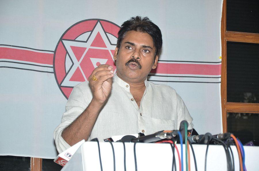 Photos: Pawan Kalyan Press Meet on AP Special Status