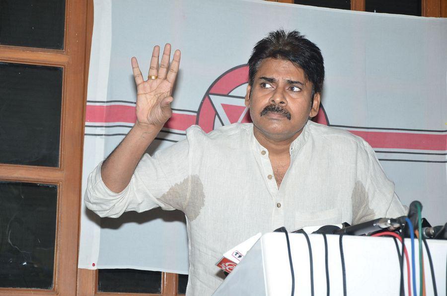 Photos: Pawan Kalyan Press Meet on AP Special Status