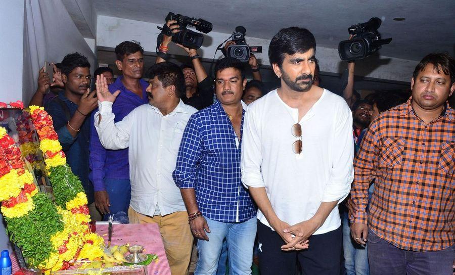 Photos: RaviTeja at his Brother Bharath 11th day ceremony!