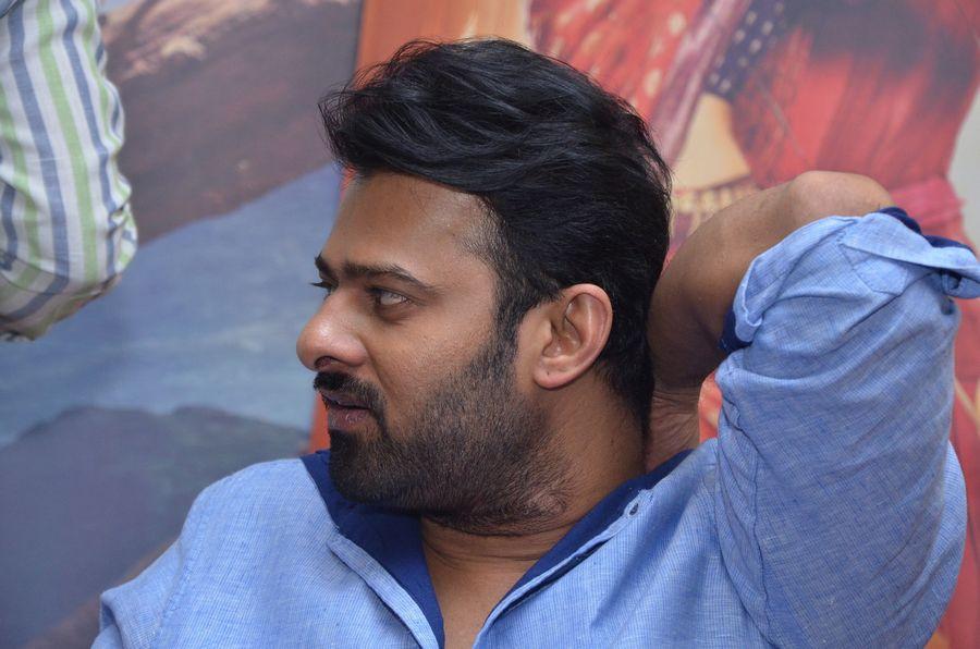 Prabhas Interview Stills from Bahubali Movie Promotions