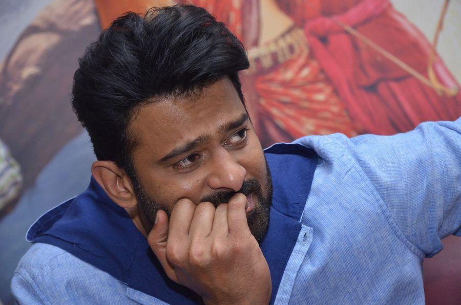 Prabhas Interview Stills from Bahubali Movie Promotions