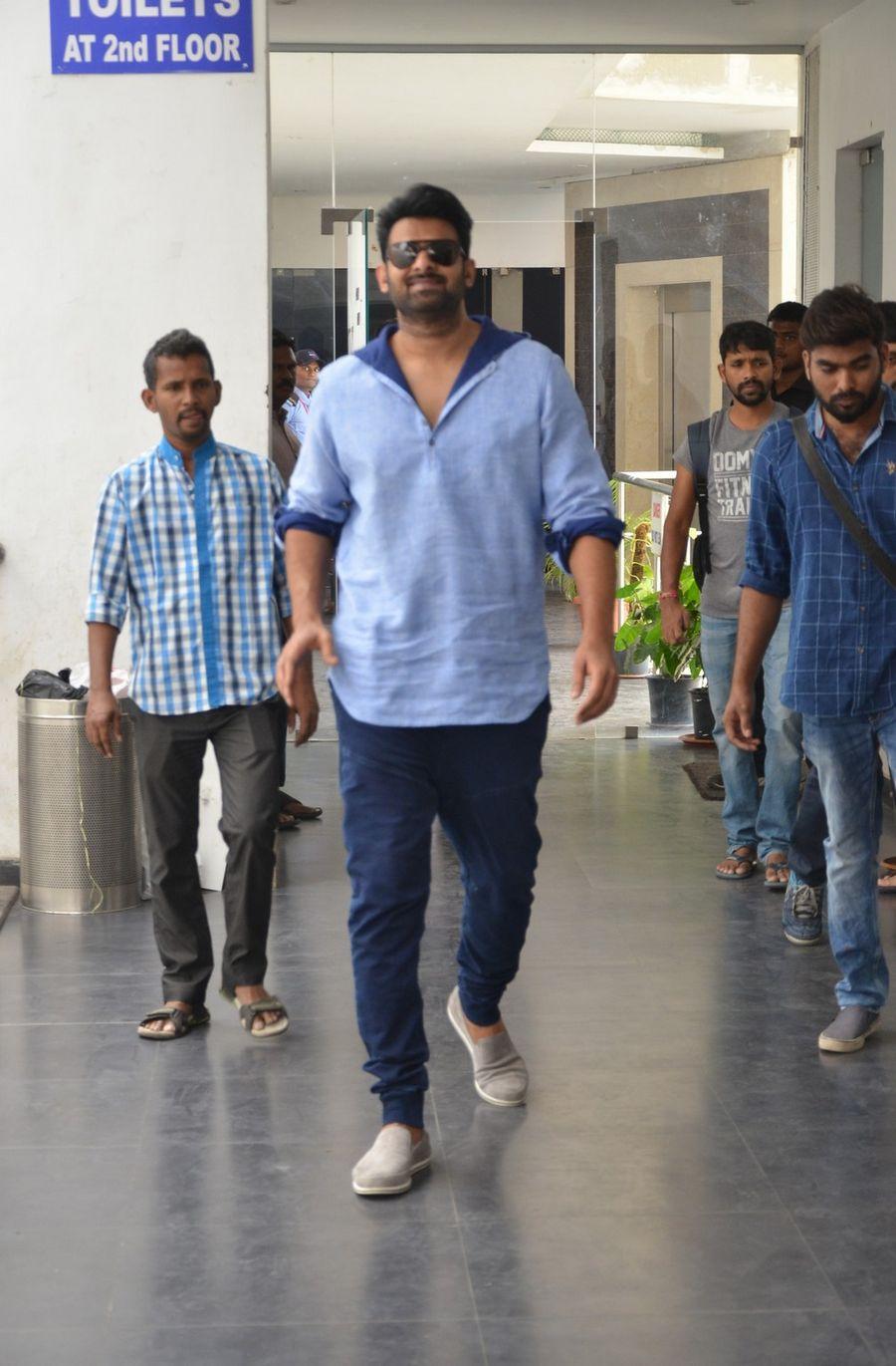 Prabhas Interview Stills from Bahubali Movie Promotions