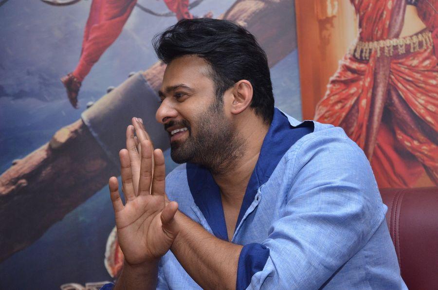 Prabhas Interview Stills from Bahubali Movie Promotions