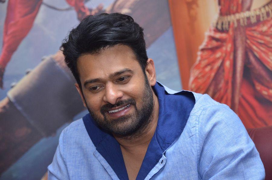 Prabhas Interview Stills from Bahubali Movie Promotions