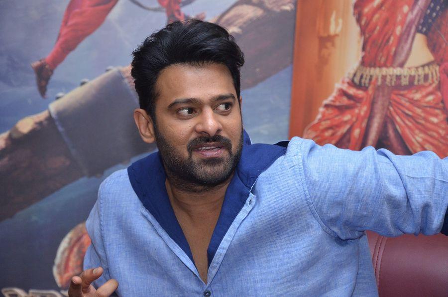 Prabhas Interview Stills from Bahubali Movie Promotions