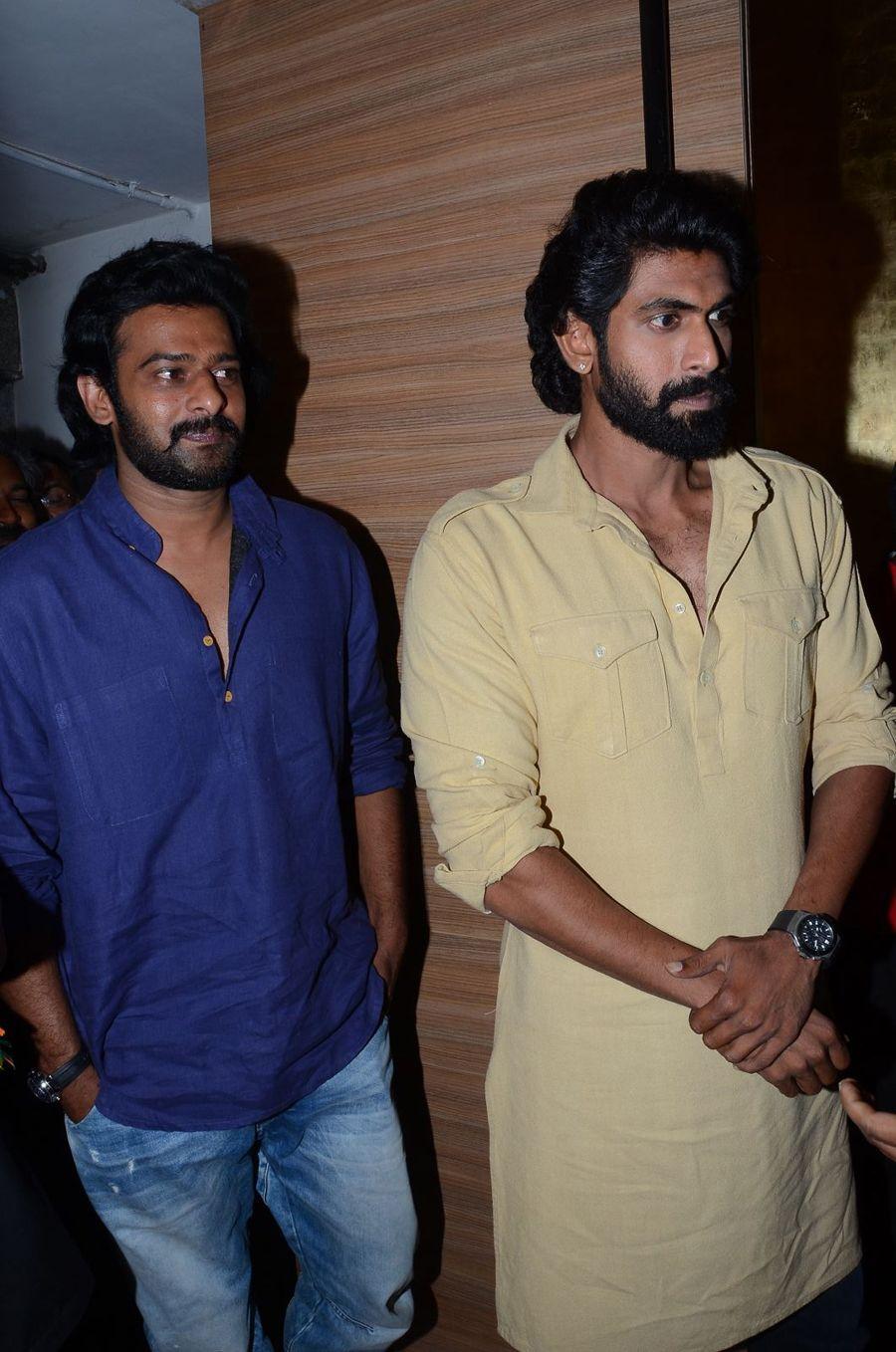 Prabhas Stills at Baahubali 2 Press Meet Photos
