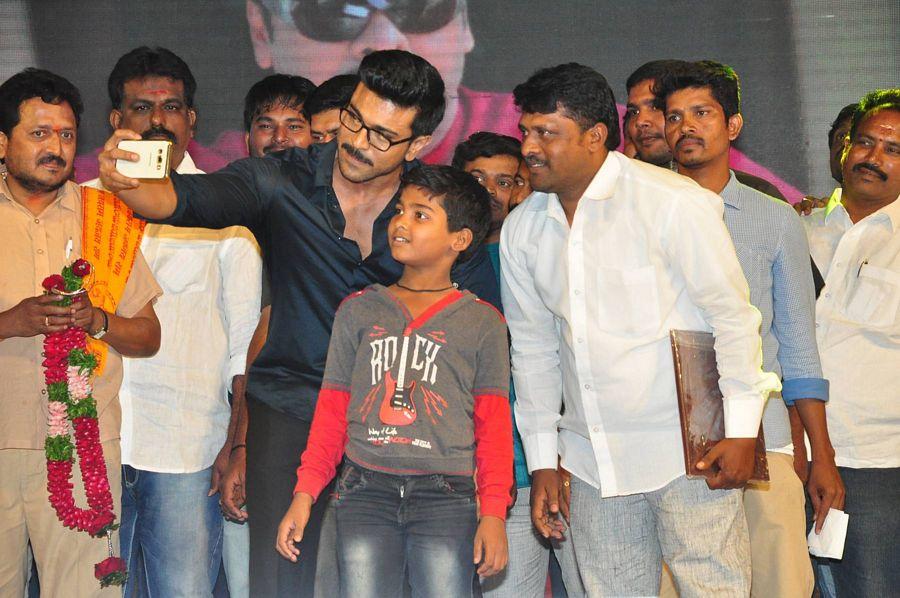 Ram Charan at Chiranjeevi Birthday Celebrations Photos