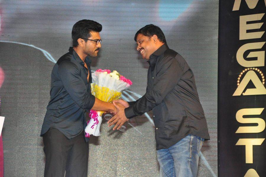 Ram Charan at Chiranjeevi Birthday Celebrations Photos