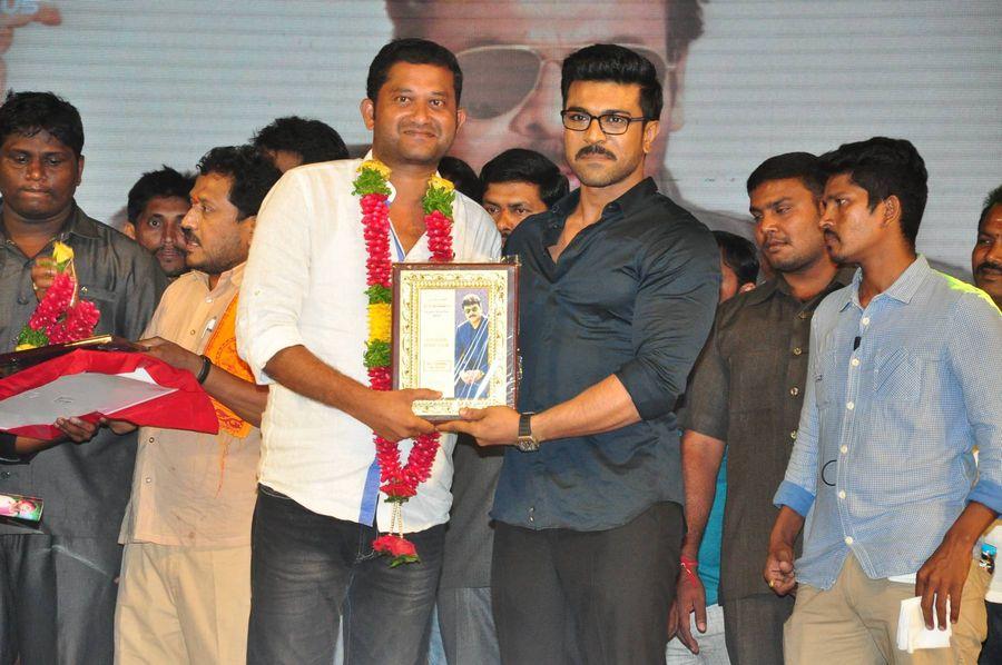 Ram Charan at Chiranjeevi Birthday Celebrations Photos