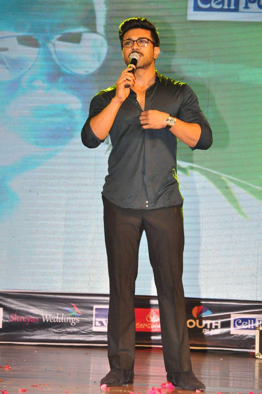 Ram Charan at Chiranjeevi Birthday Celebrations Photos