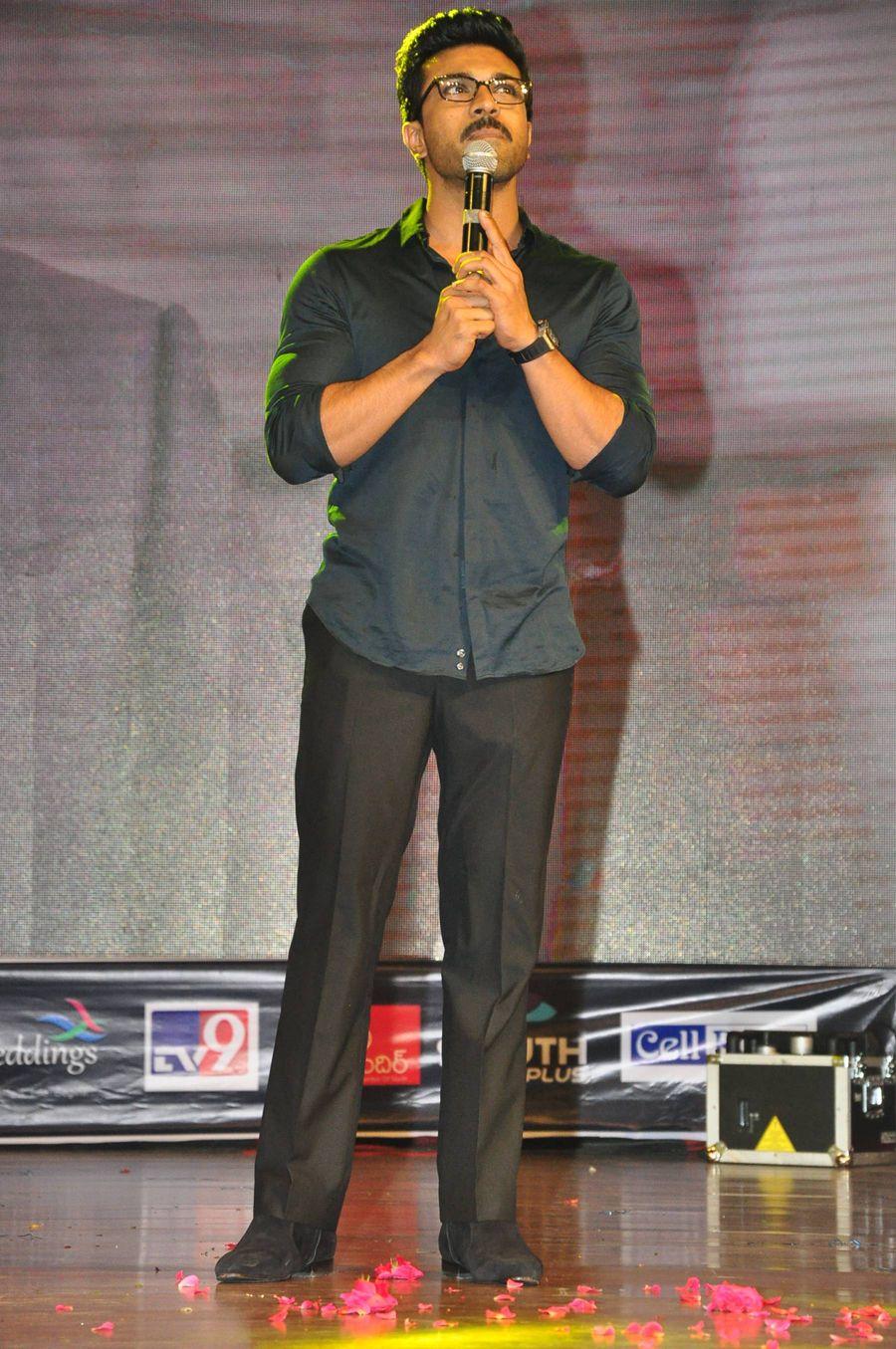 Ram Charan at Chiranjeevi Birthday Celebrations Photos