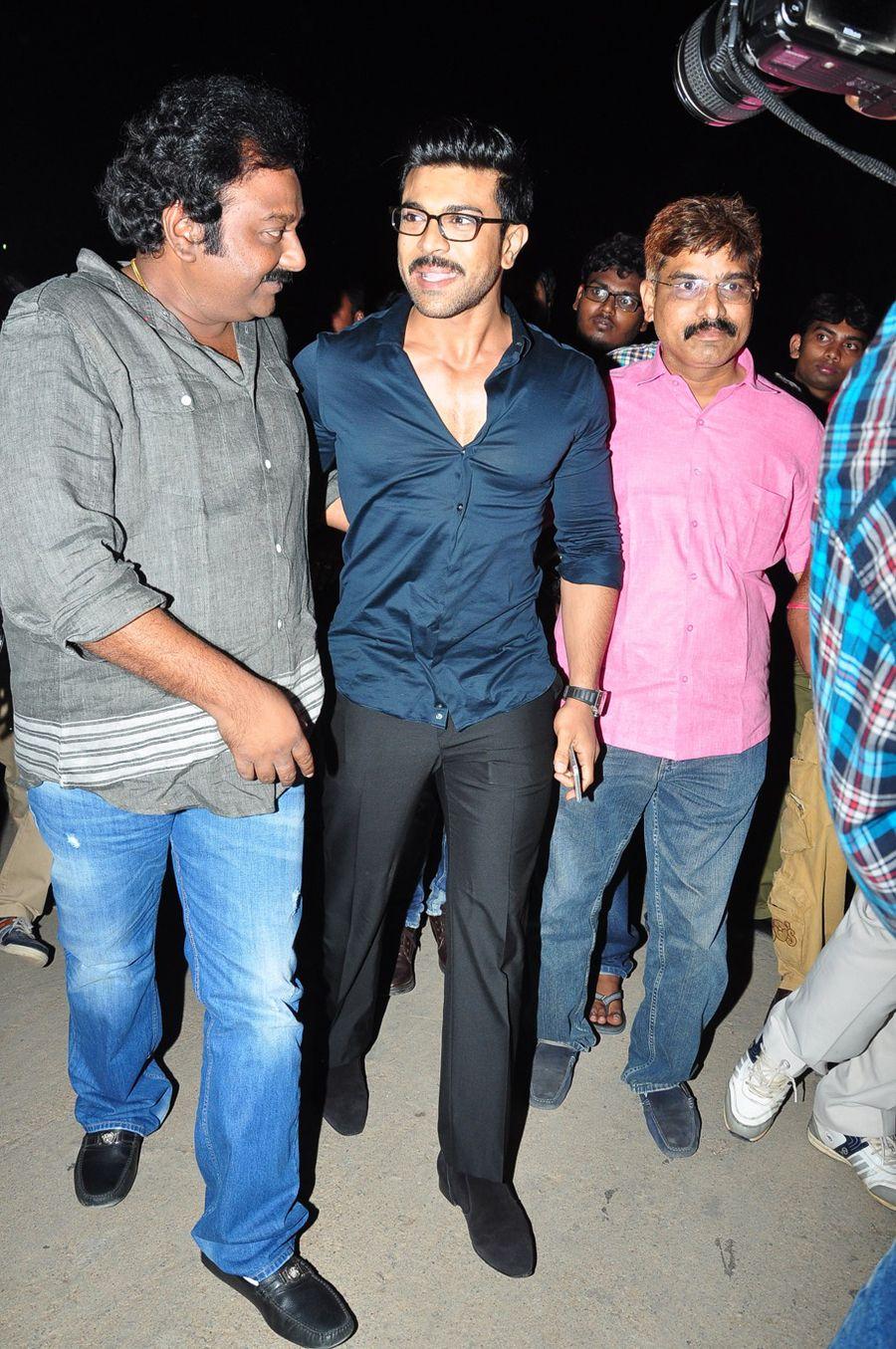Ram Charan at Chiranjeevi Birthday Celebrations Photos