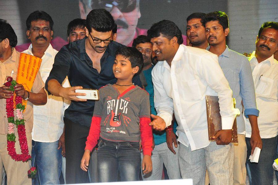 Ram Charan at Chiranjeevi Birthday Celebrations Photos
