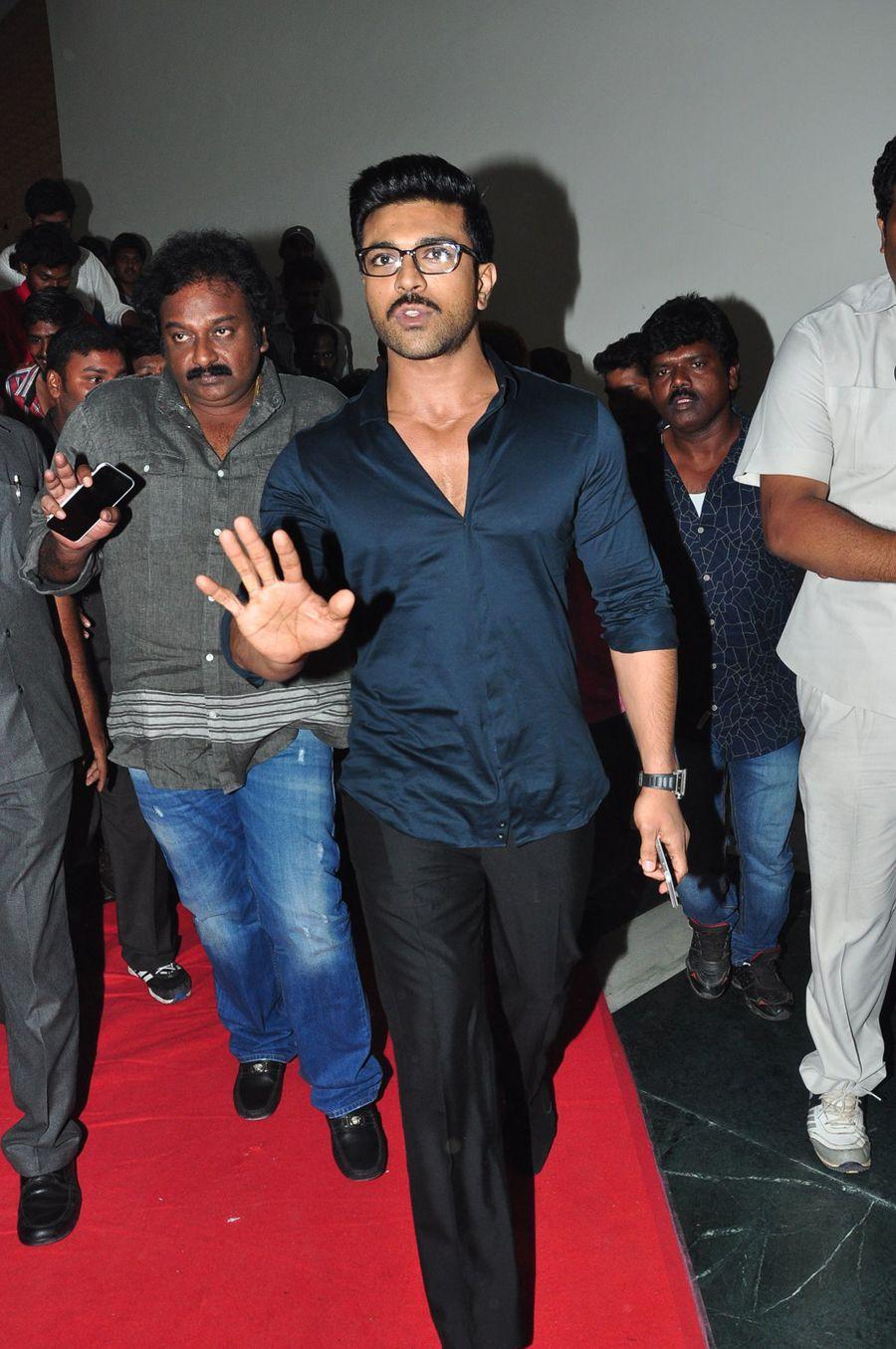 Ram Charan at Chiranjeevi Birthday Celebrations Photos