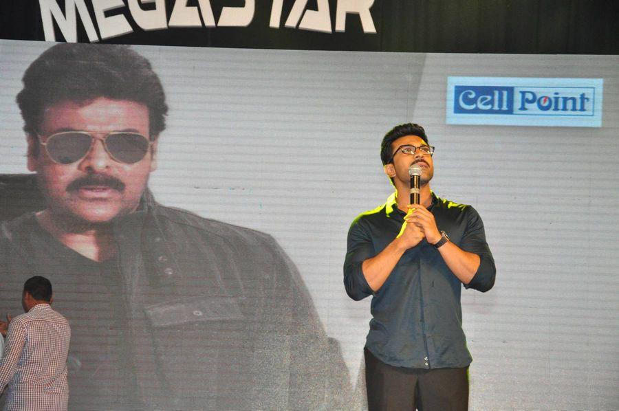 Ram Charan at Chiranjeevi Birthday Celebrations Photos