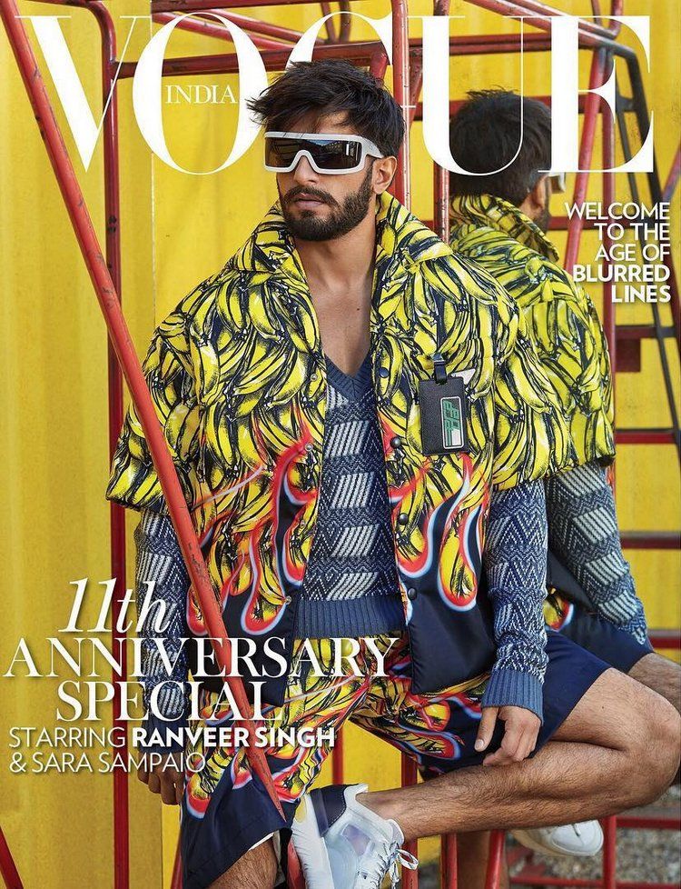 Ranveer Singh Latest Images for Vogue