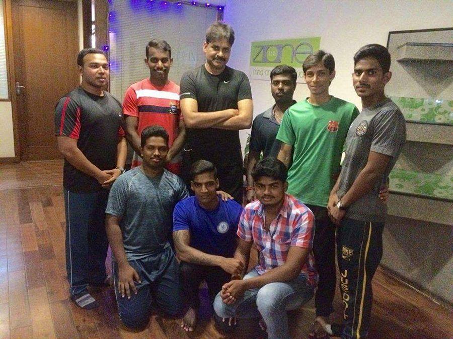 Recent Pics of Power Star Pawan Kalyan on the sets of Katamarayuda