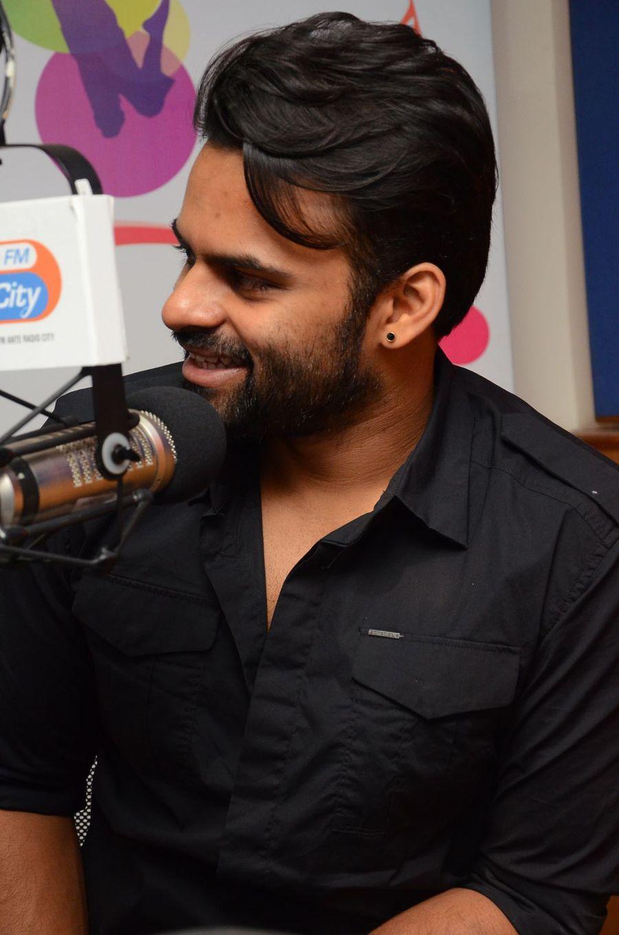 Sai Dharam Tej Latest Stills at Radio City For Thikka Movie Promotions