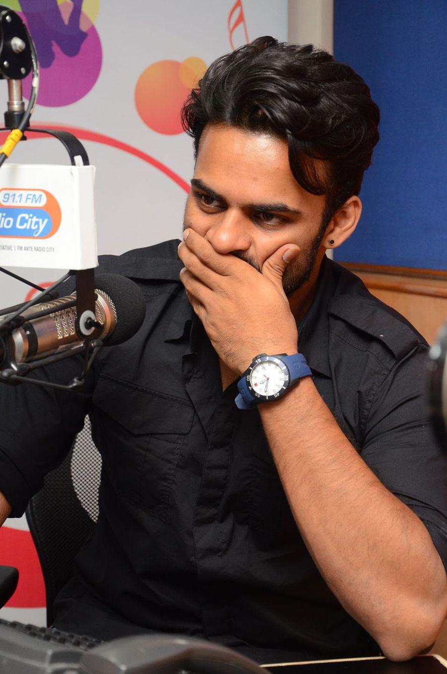 Sai Dharam Tej Latest Stills at Radio City For Thikka Movie Promotions
