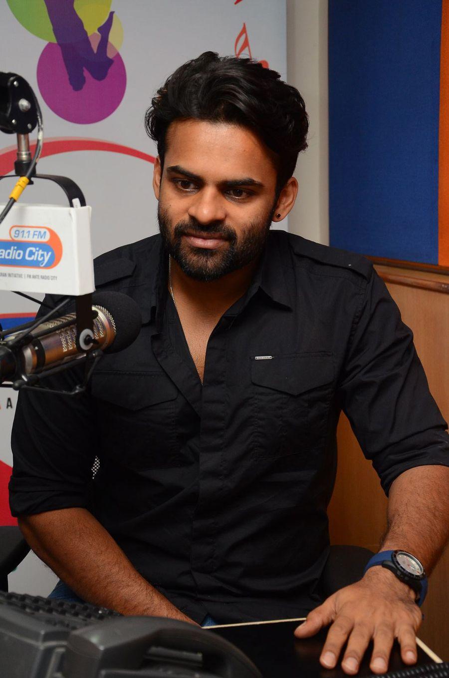 Sai Dharam Tej Latest Stills at Radio City For Thikka Movie Promotions