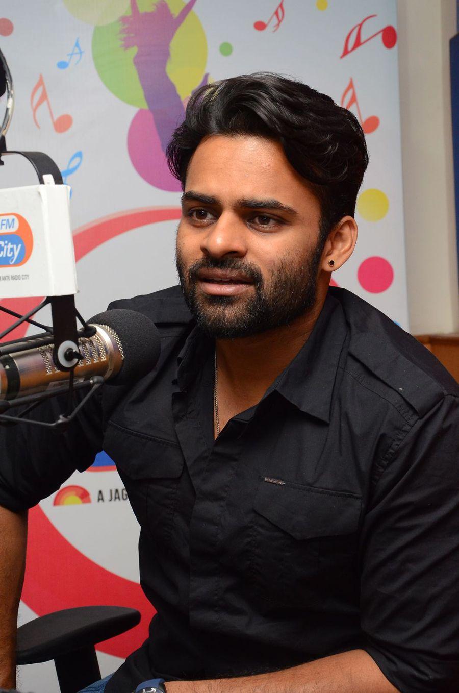 Sai Dharam Tej Latest Stills at Radio City For Thikka Movie Promotions
