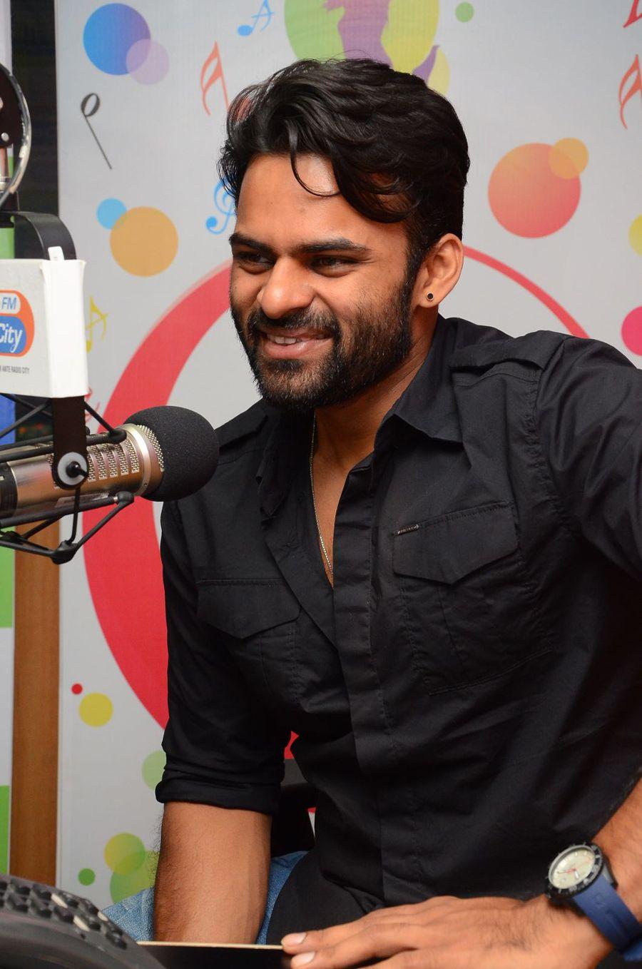 Sai Dharam Tej Latest Stills at Radio City For Thikka Movie Promotions