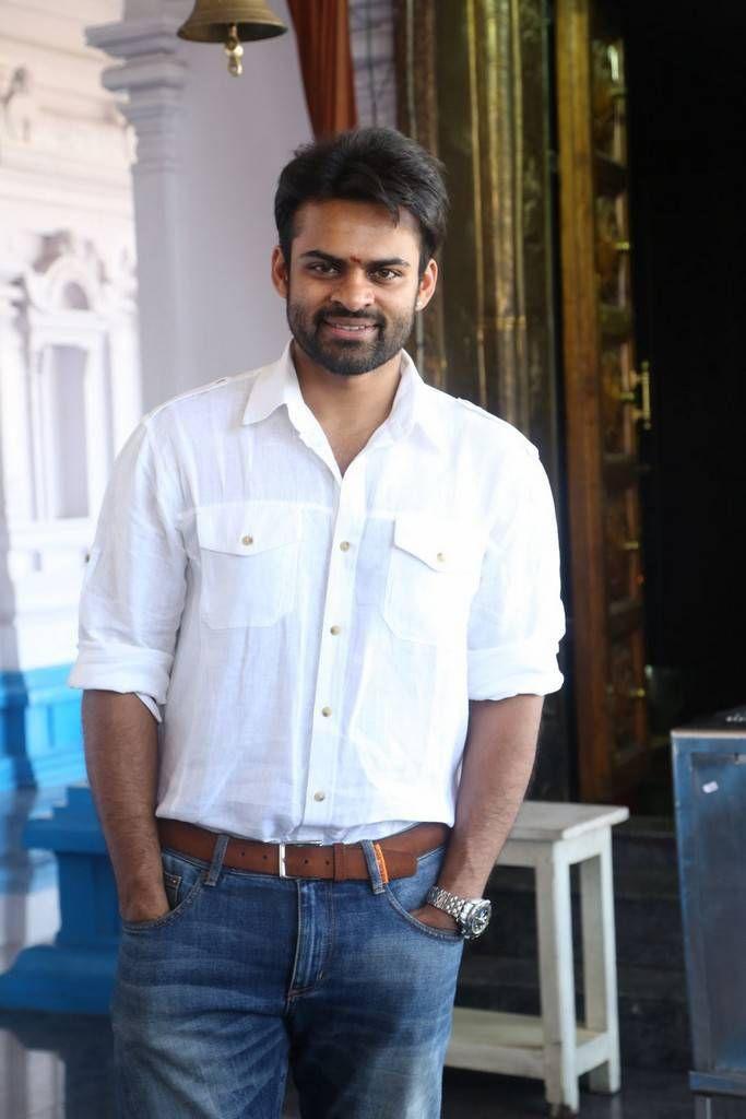 Sai Dharam Tej Stills At Jawaan Movie Launch