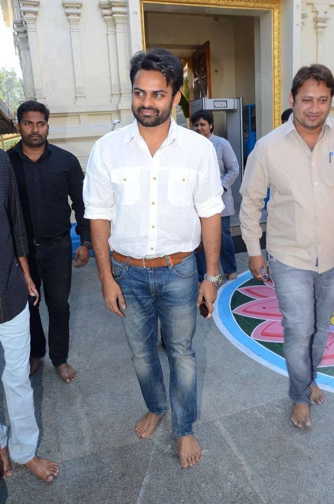 Sai Dharam Tej Stills At Jawaan Movie Launch