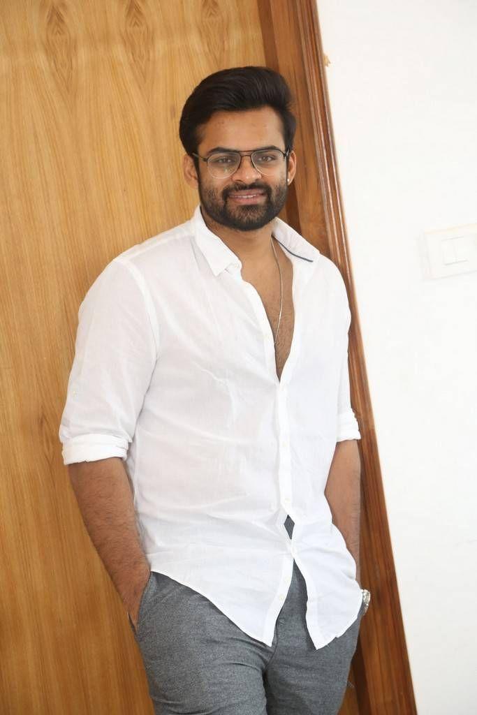 Sai Dharam Tej Stills At Winner Interview