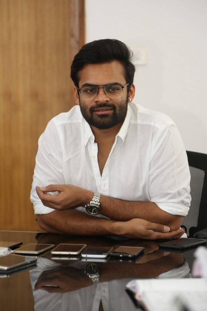 Sai Dharam Tej Stills At Winner Interview