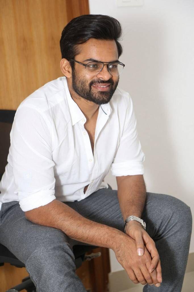 Sai Dharam Tej Stills At Winner Interview